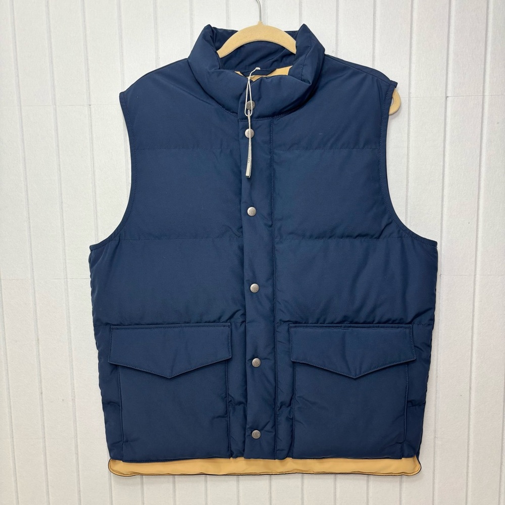 Alpine Design MENS THERMOLITE  1962 Puffer Vest‎ Vintage Navy Blue Size M